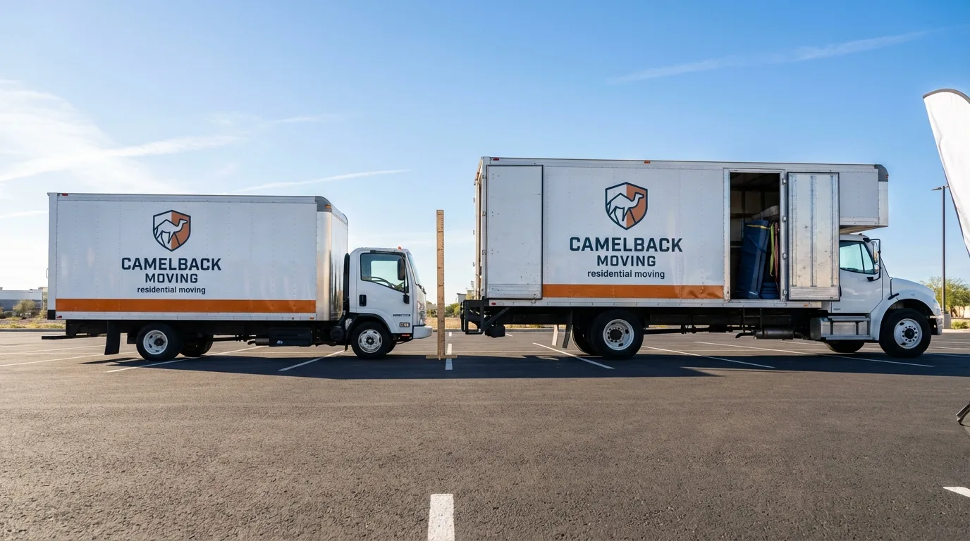Moving truck size capacity guide in Palm Beach Gardens